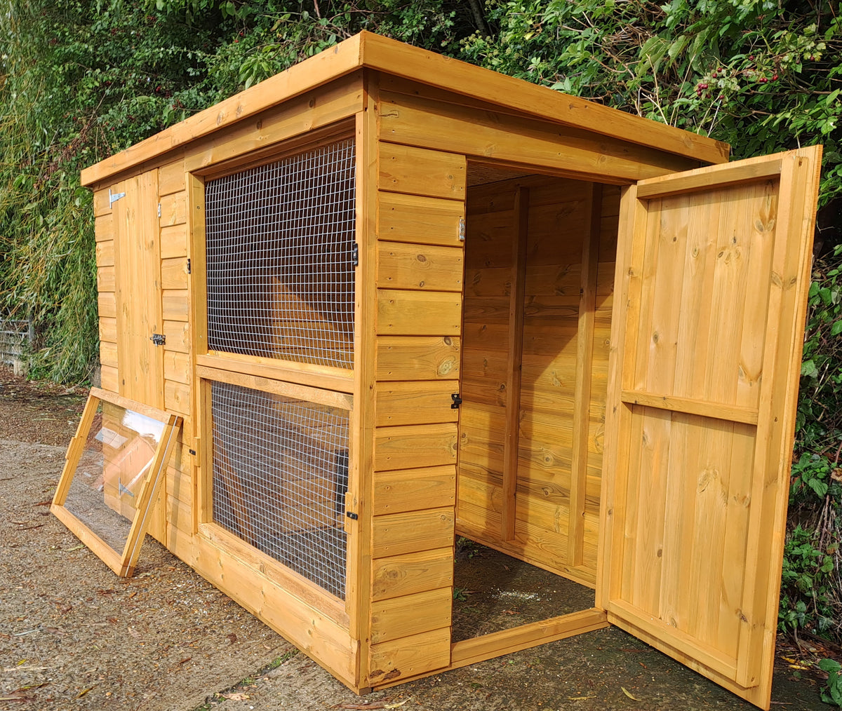 Durham Rabbit Kennel and Run UK KENNELS