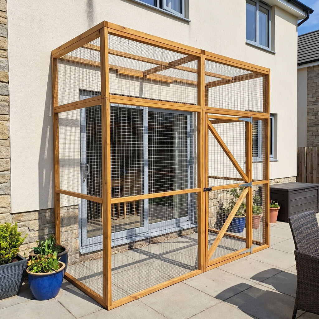 3 sided catio – UK KENNELS