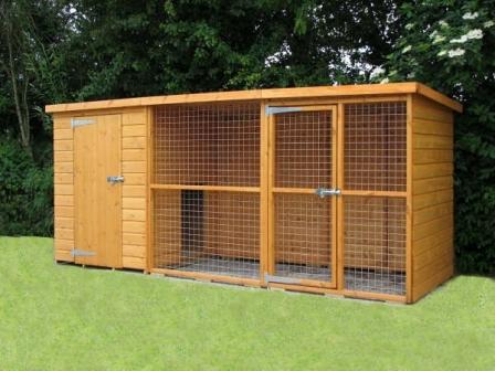 Sussex Dog Kennel And Run - UK KENNELS