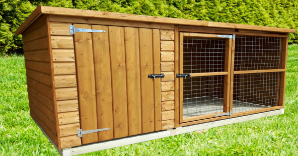 Sussex Dog Kennel And Run - UK KENNELS