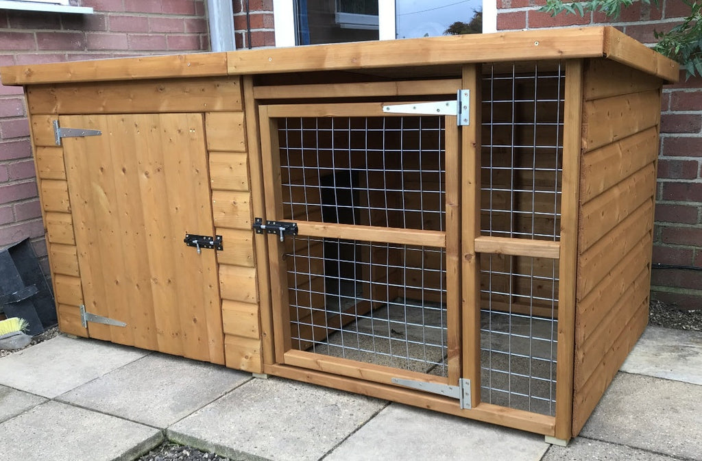 Berkshire Wooden Puppy Pen - UK KENNELS