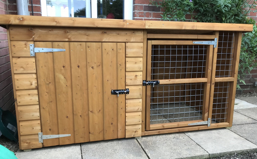 Berkshire Wooden Puppy Pen - UK KENNELS